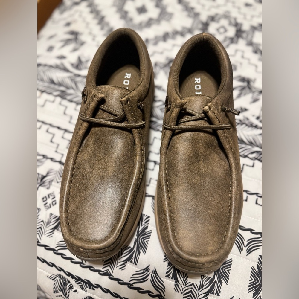Roper Women’s  Brown Ankle Moc Toe Boots